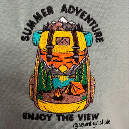 Adventure Embroidery Design