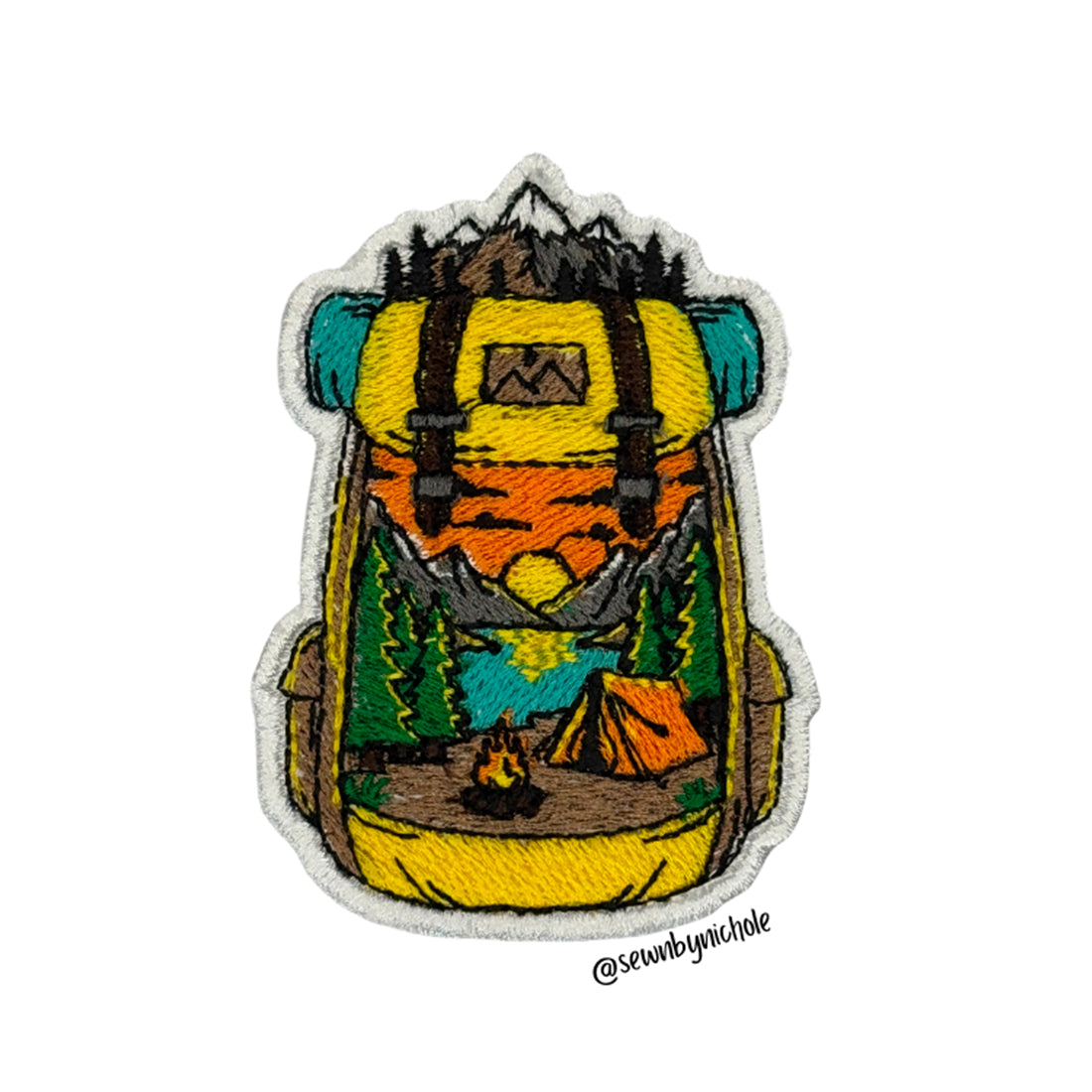 Adventure Patch Embroidery Design