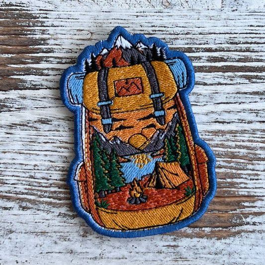 Adventure Patch Embroidery Design