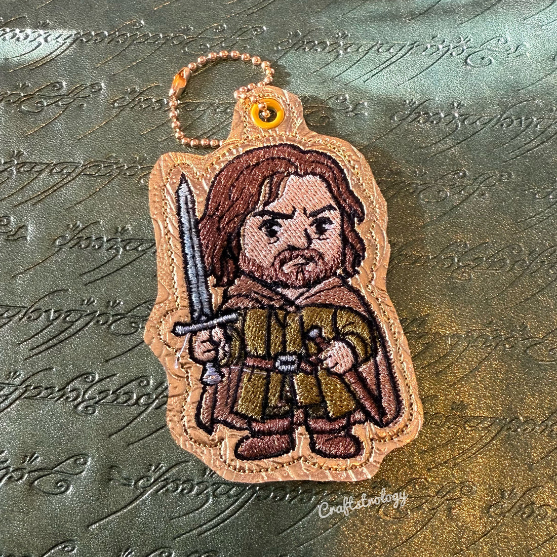 High King Snap Tab & Eyelet Fob