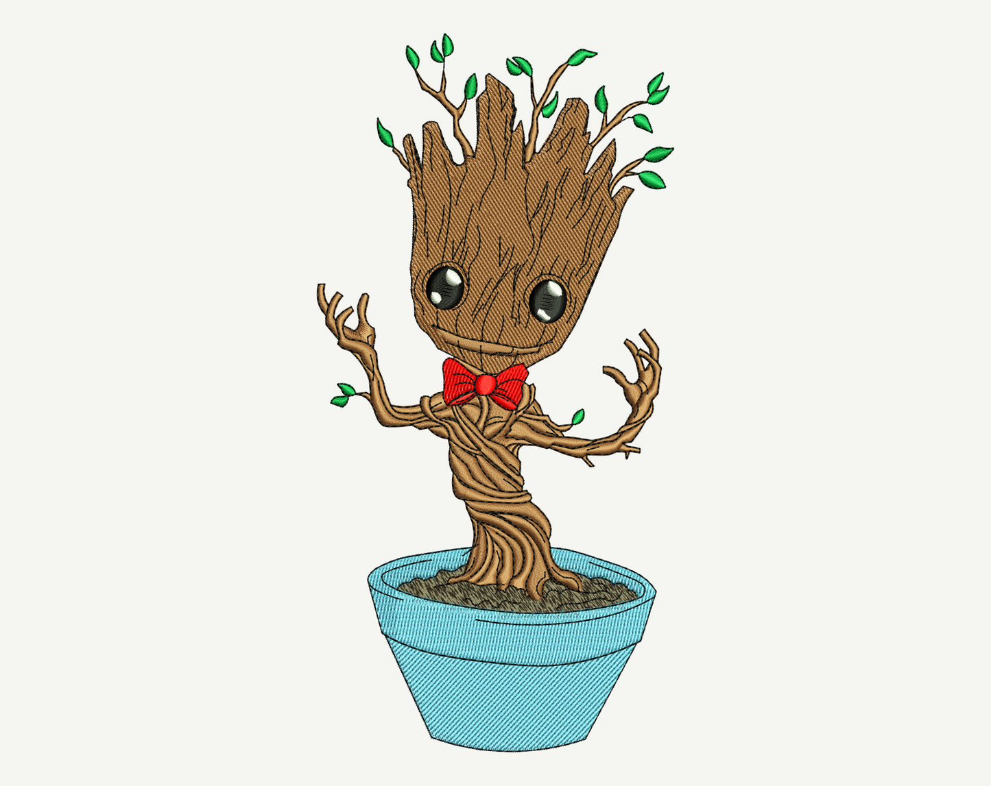 Baby Tree Embroidery Design