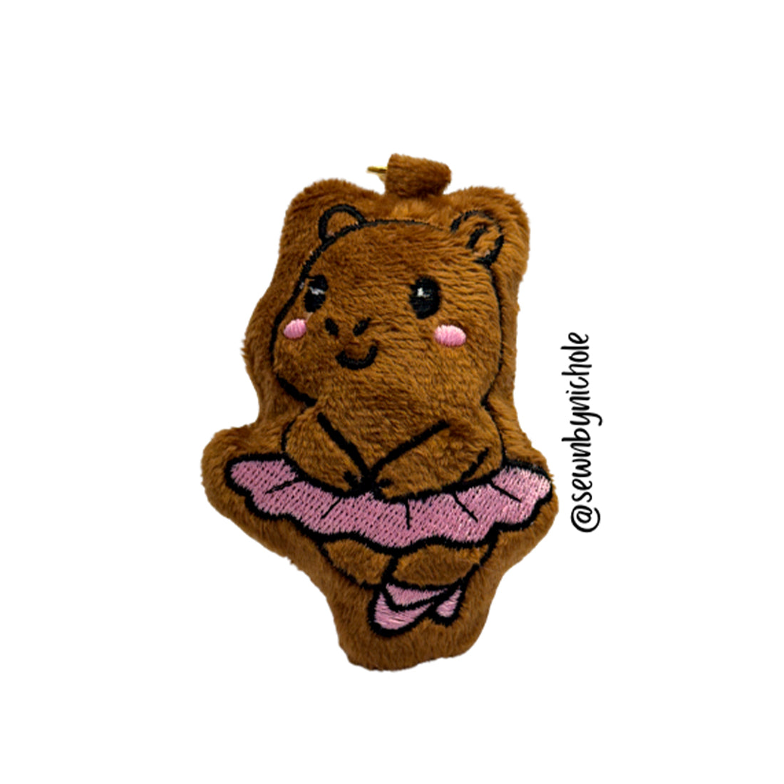 Ballet Dancer Capybara Plushie