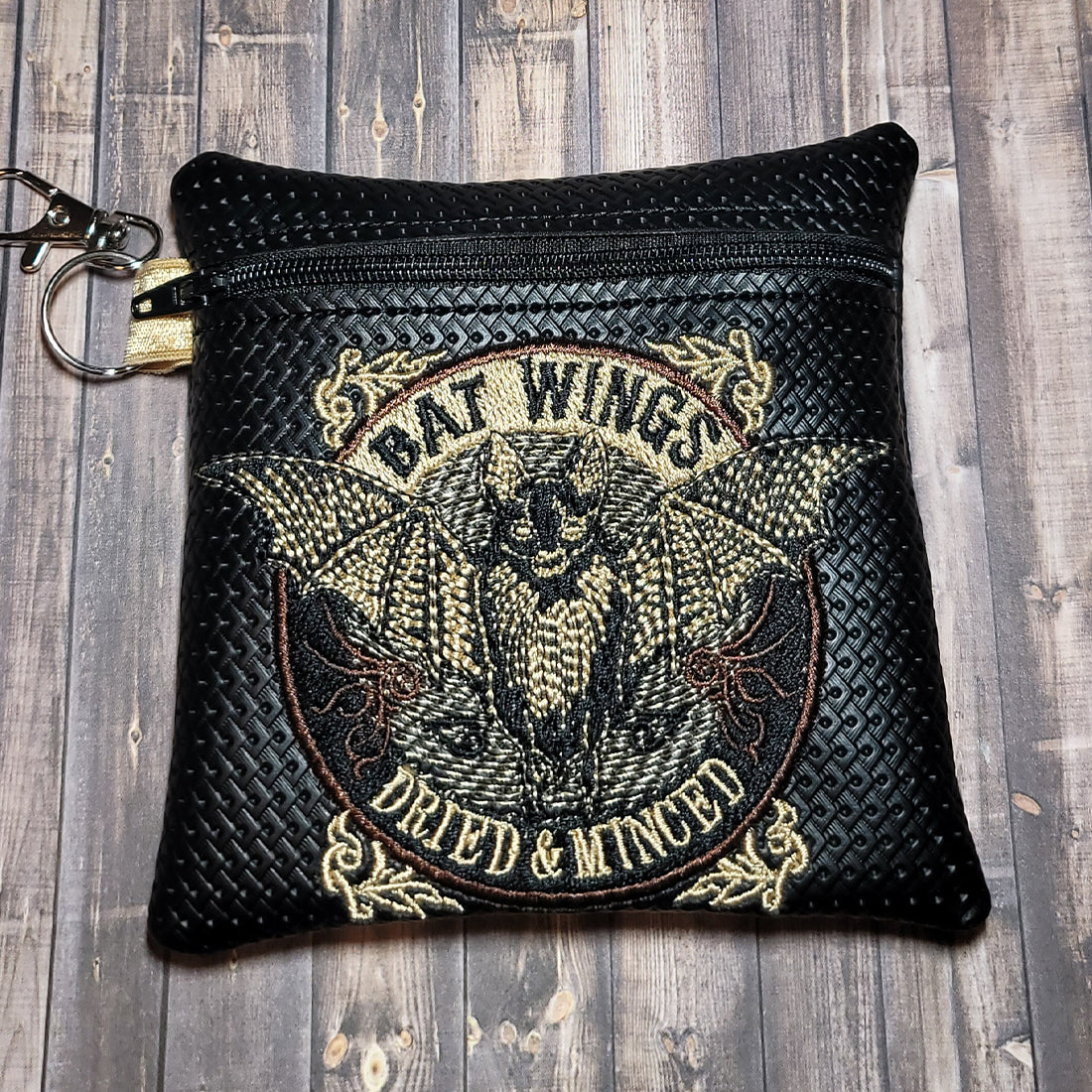 Bat Wings Zipper Bag