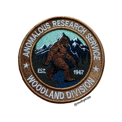 Bigfoot Patch Embroidery Design
