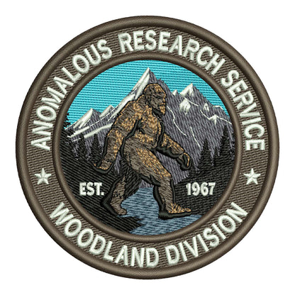 Bigfoot Patch Embroidery Design