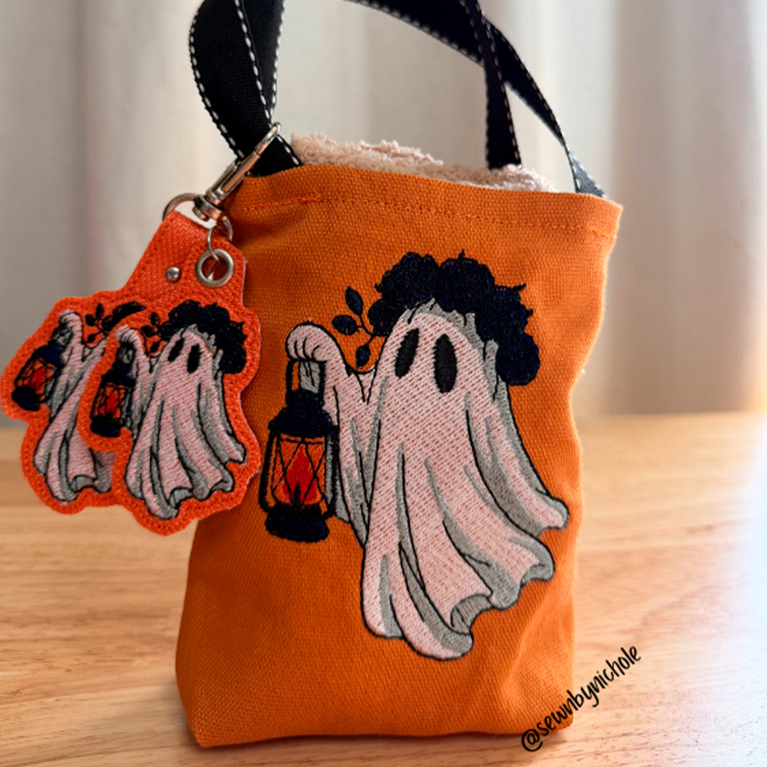 Boo After Dark - Halloween Ghost Full Fill Embroidery Design