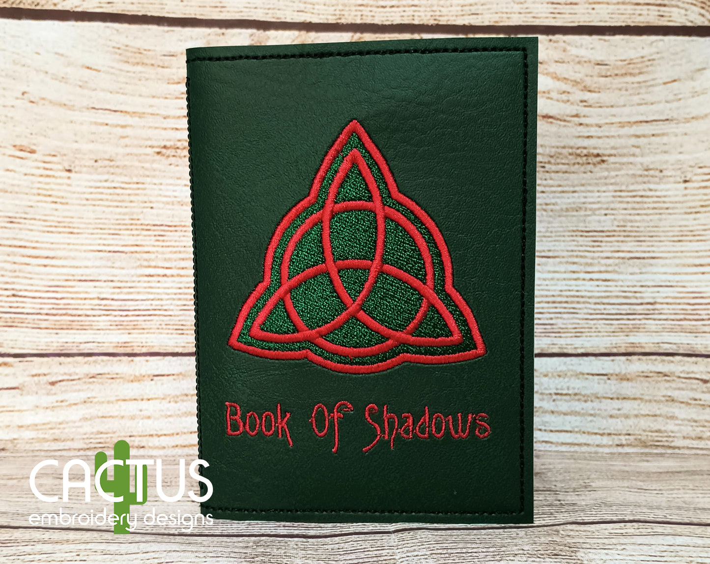 Book of Shadows Notebook Cover CactusEMB
