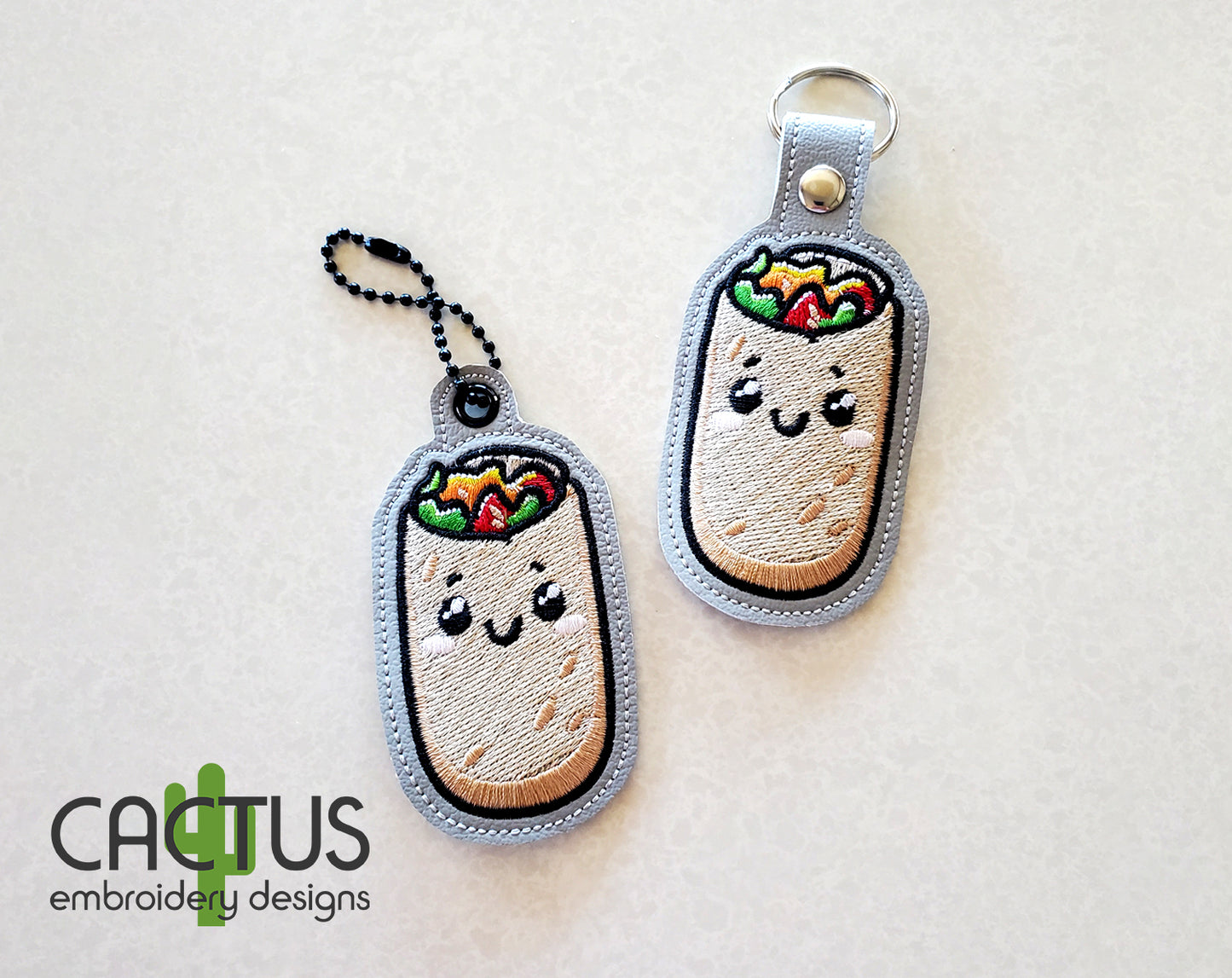 Burrito Snap Tab & Eyelet Fob