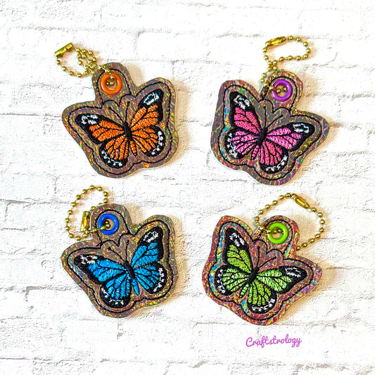 Butterfly Eyelet Fob