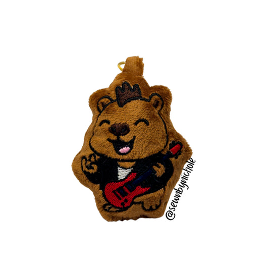 Capybara Musician Plushie