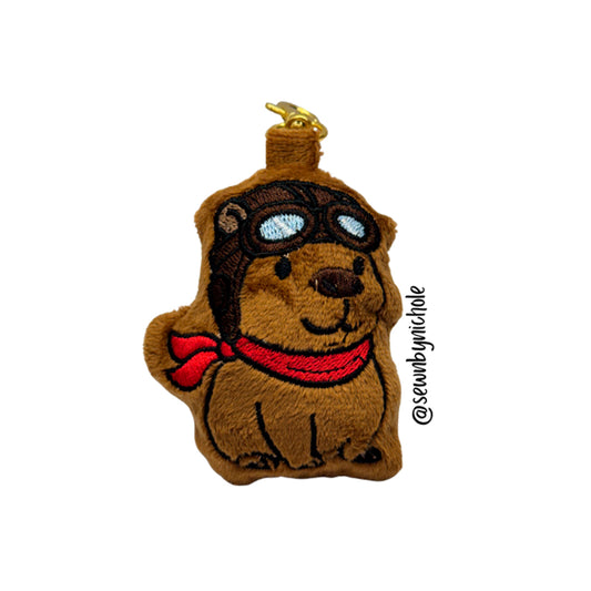 Capybara Pilot Plushie