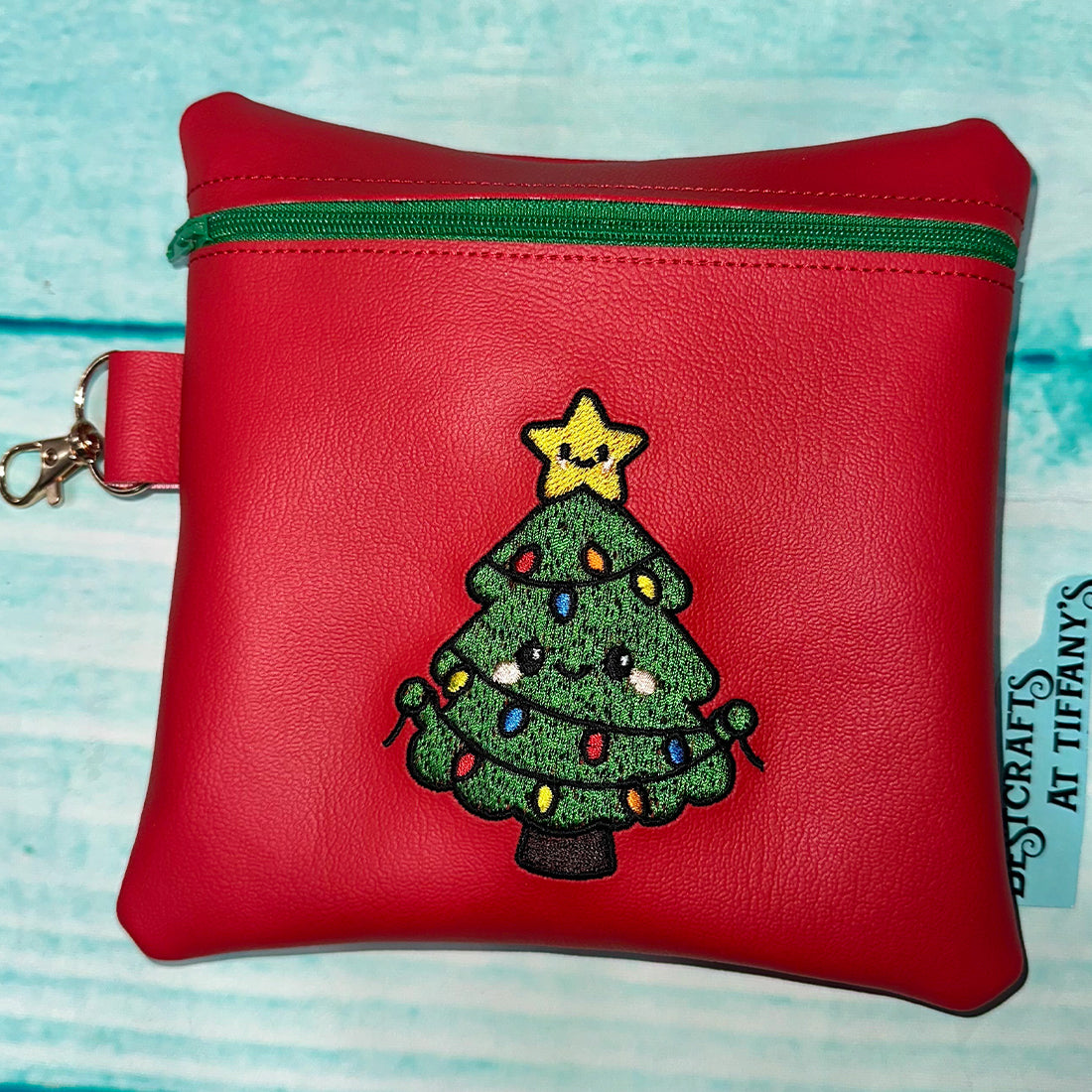 Christmas Tree Patch Embroidery Design