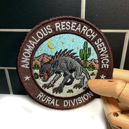 Chupacabra Patch Embroidery Design