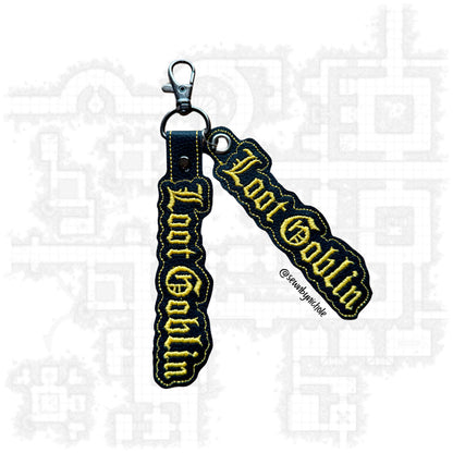 Classes 4th Bundle of Eyelet Fob & Snap Tab (Dice Goblin, Dungeon Master, Loot Goblin, Storyteller)