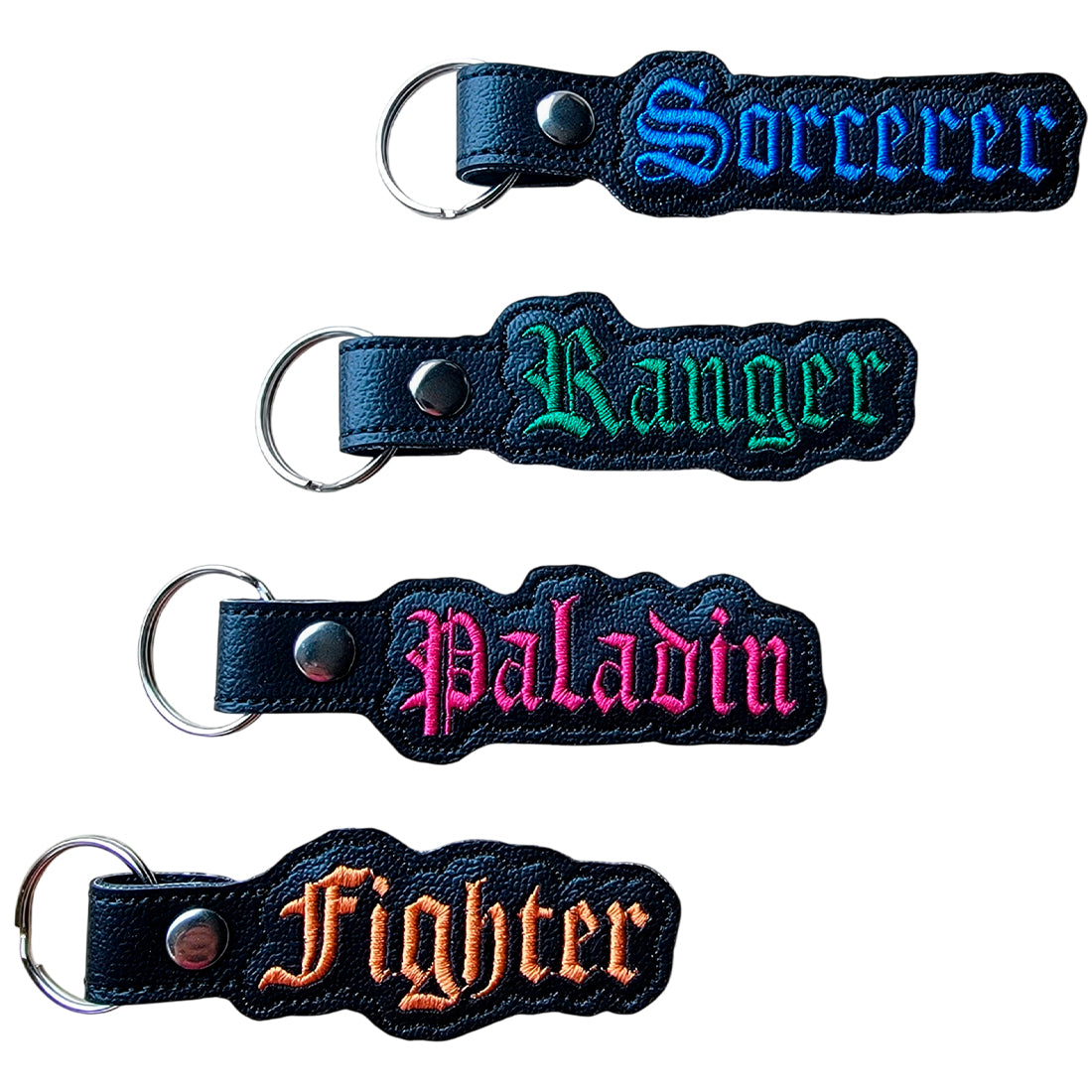 Classes 3rd Bundle of Eyelet Fob & Snap Tab (Fighter, Paladin, Ranger, Sorcerer)