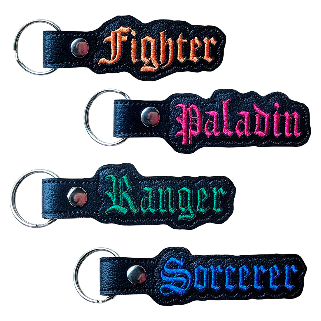 Classes 3rd Bundle of Eyelet Fob & Snap Tab (Fighter, Paladin, Ranger, Sorcerer)