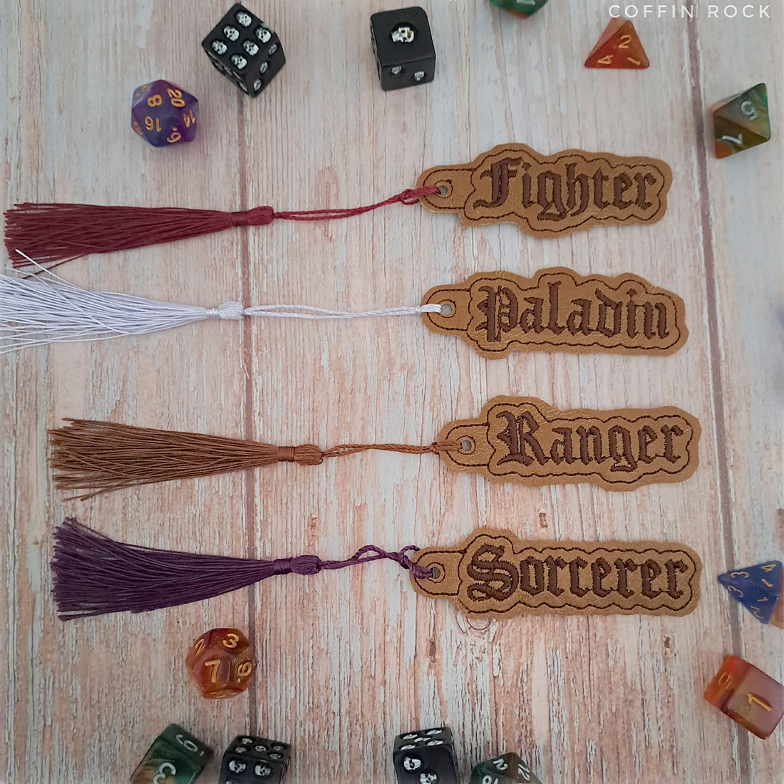 Classes 3rd Bundle of Eyelet Fob & Snap Tab (Fighter, Paladin, Ranger, Sorcerer)