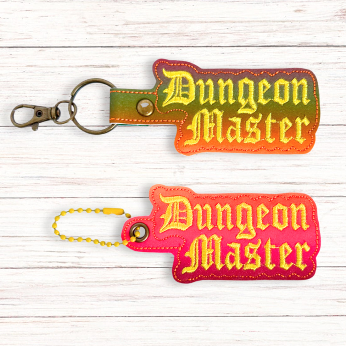 Classes 4th Bundle of Eyelet Fob & Snap Tab (Dice Goblin, Dungeon Master, Loot Goblin, Storyteller)