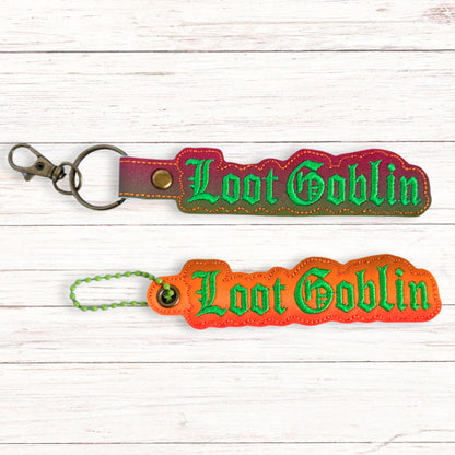Classes 4th Bundle of Eyelet Fob & Snap Tab (Dice Goblin, Dungeon Master, Loot Goblin, Storyteller)