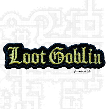 Classes 4th Bundle Patch Embroidery Designs (Dice Goblin, Dungeon Master, Loot Goblin, Storyteller)