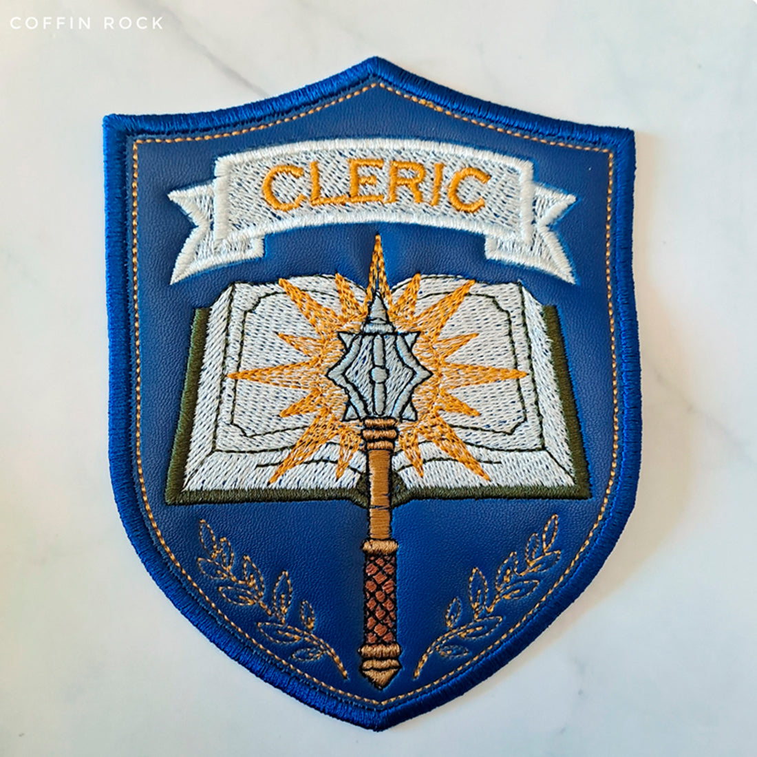 Cleric Patch Embroidery Design