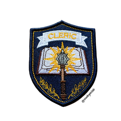 Cleric Patch Embroidery Design