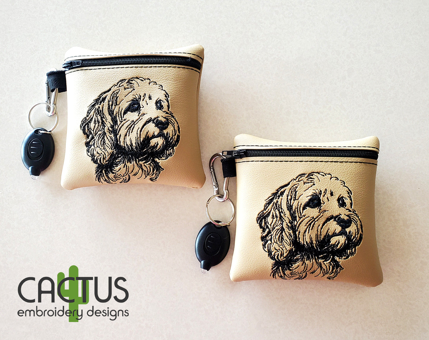 Cockapoo Embroidery Design