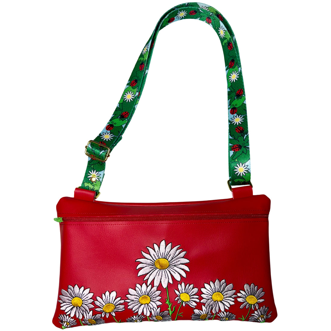 Daisies Zipper Bag