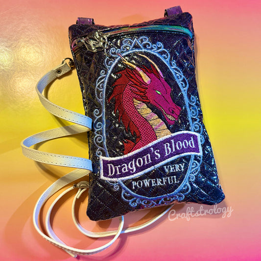 Dragon Blood Zipper Bag