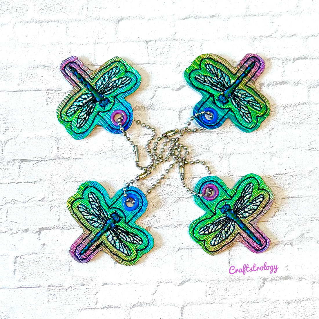 Dragonfly Eyelet Fob