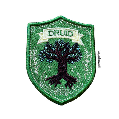 Druid Patch Embroidery Design