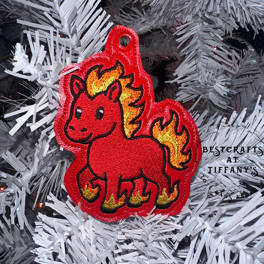 Fire Horse Ornament