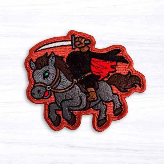 Headless Horseman Patch Embroidery Design