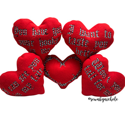 Valentine Hearts Set 2 Plushie