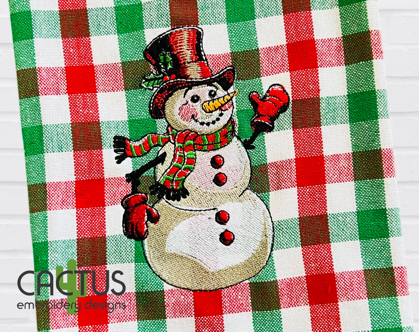 Hello Snow Embroidery Design