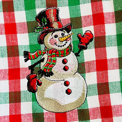 Hello Snow Embroidery Design