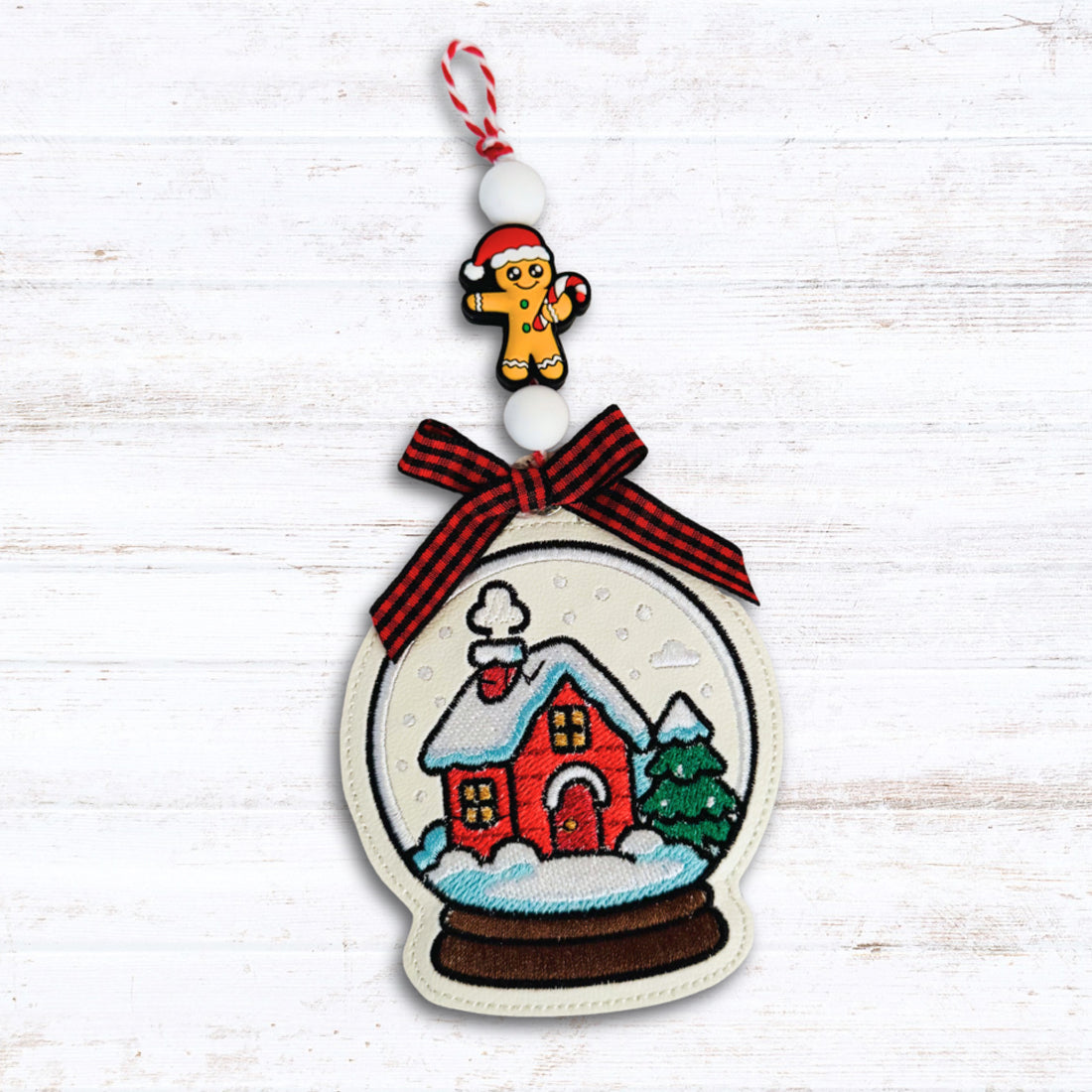 House Snowball Ornament