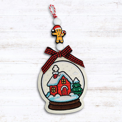 House Snowball Ornament