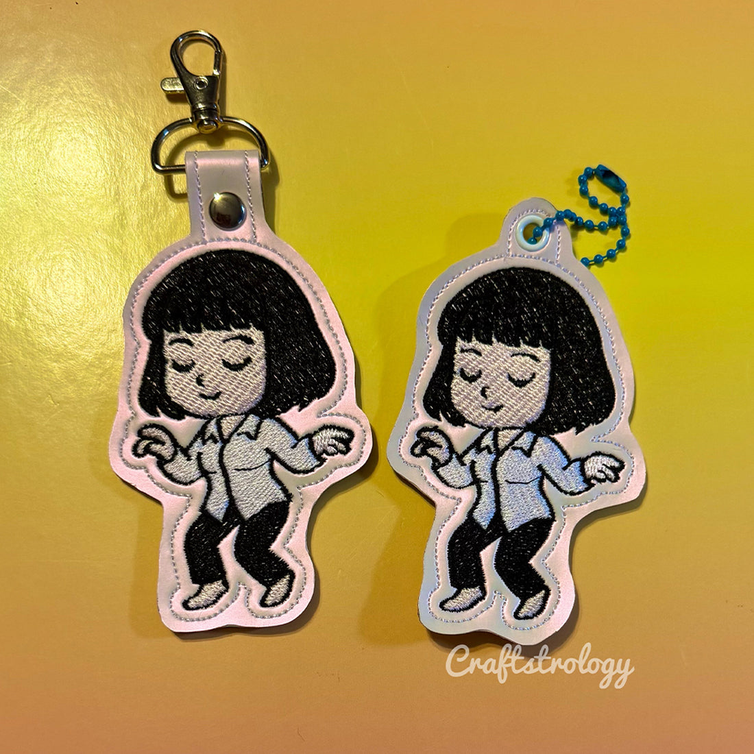 Mia Snap Tab & Eyelet Fob