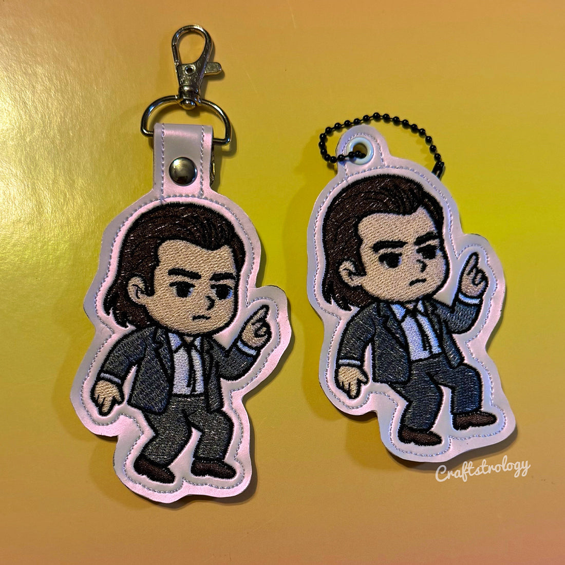 Vincent Snap Tab & Eyelet Fob