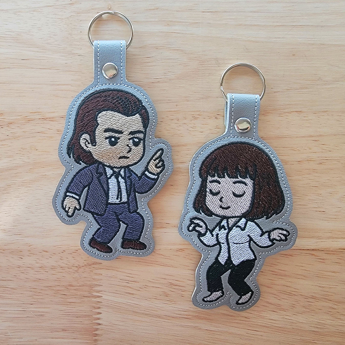 Mia Snap Tab & Eyelet Fob