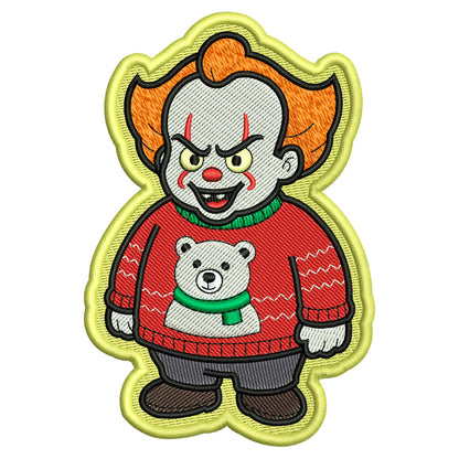 It in a Sweater Patch Embroidery Design