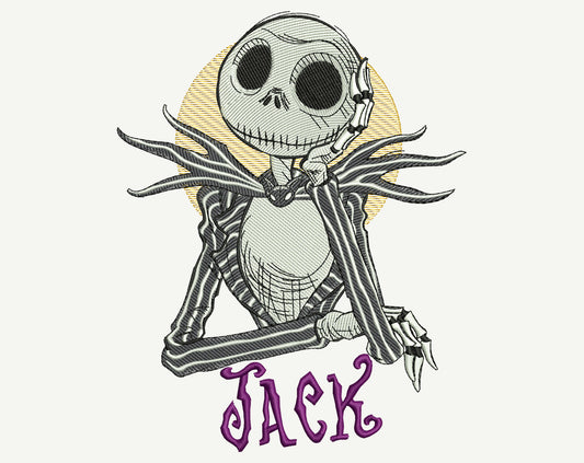 Jack Embroidery Design