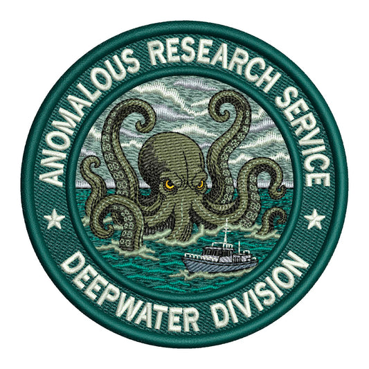 Kraken Patch Embroidery Design