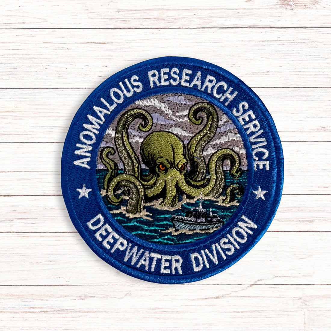 Kraken Patch Embroidery Design