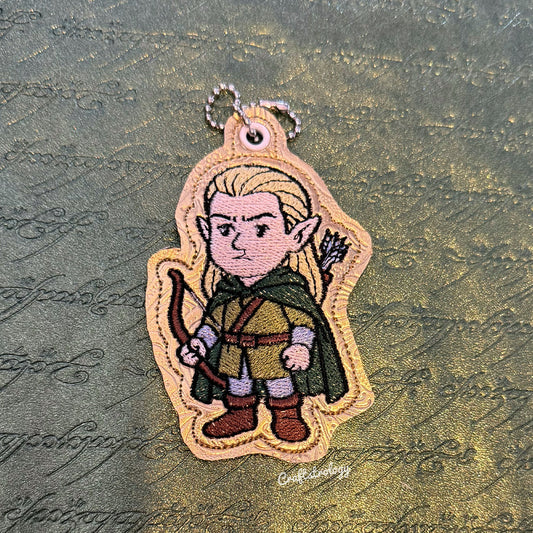 Elf Snap Tab & Eyelet Fob