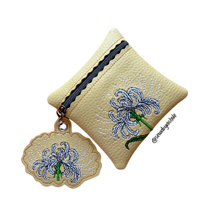 Spider Lily Zipper Bag