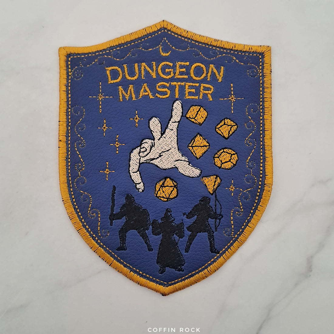 Dungeon Master Patch Embroidery Design