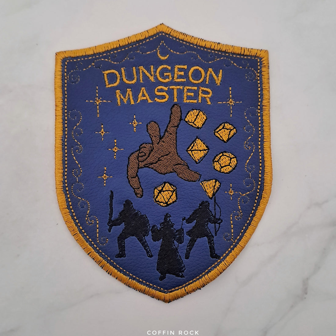 Dungeon Master Patch Embroidery Design