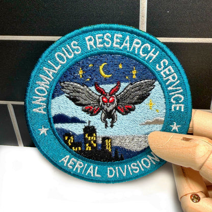 Mothman Patch Embroidery Design